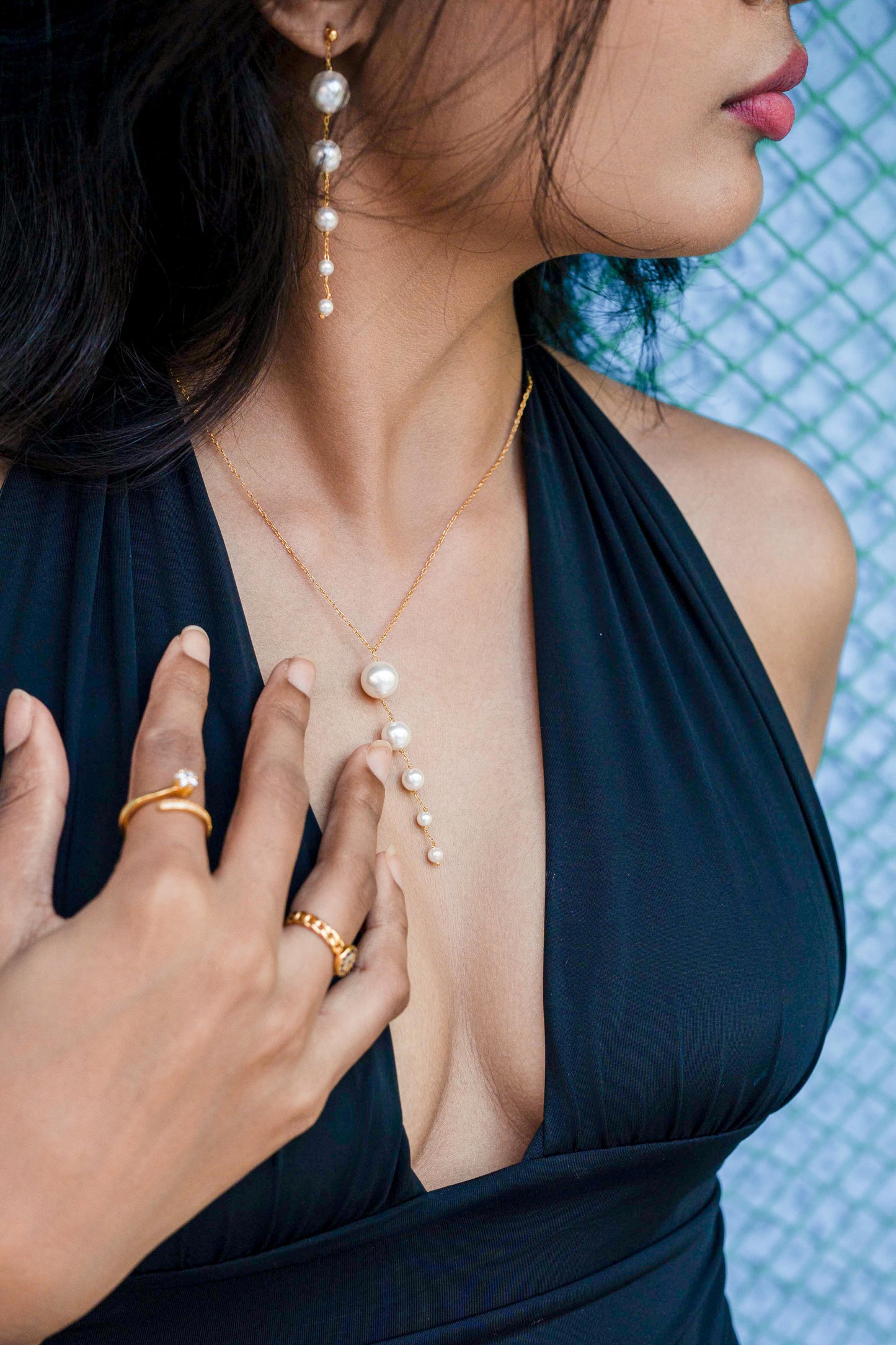 Pearl Drop Necklace