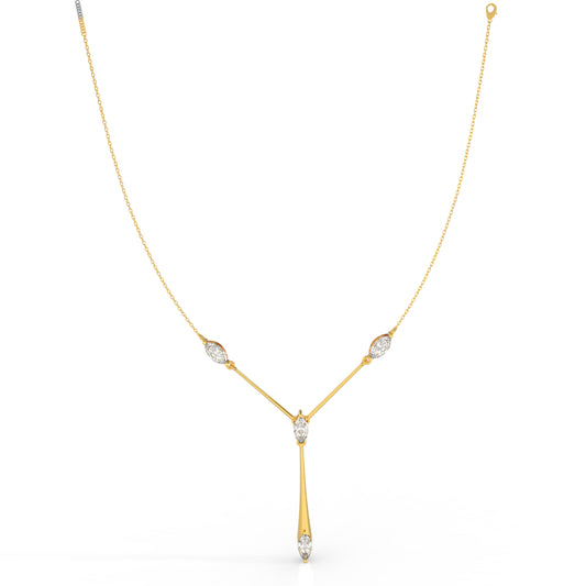 Elongated Lariat Necklaces
